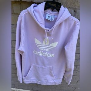 Mens Adidas Pink Hoodie Size Large.